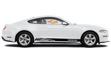 Pegatinas de vinilo con rayas de panel basculante de carreras para Ford Mustang 2020
 3