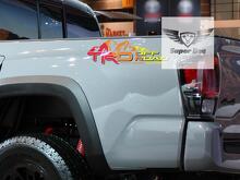 Par de pegatinas de vinilo TRD Off Road Mountain para la cabecera de Toyota Tacoma Tundra FJ Cruiser_2