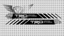 TRD 4x4 Off Road Winter is Coming Edition pegatinas de vinilo laterales para Tacoma 2013 - 2020 o Tundra 2016 - 2020
 2