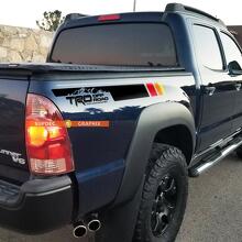 Kit de calcomanías de franja lateral vintage estilo montaña deportiva TRD para Toyota Tacoma 2005-2020_2