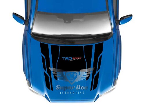 Calcomanía adhesiva de vinilo para capó TRD Sport Racing Development para Toyota Tacoma 2016-2020