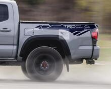 Pegatinas de vinilo TRD Trout Edition 4x4 PRO Sport Off Road Side para Tacoma 2013 - 2020 o Tundra 2013 - 2020
 2