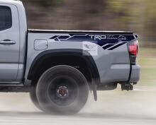 Adhesivo de vinilo para lateral de caja TRD Trout Edition para Toyota Tundra 2013-2020_2