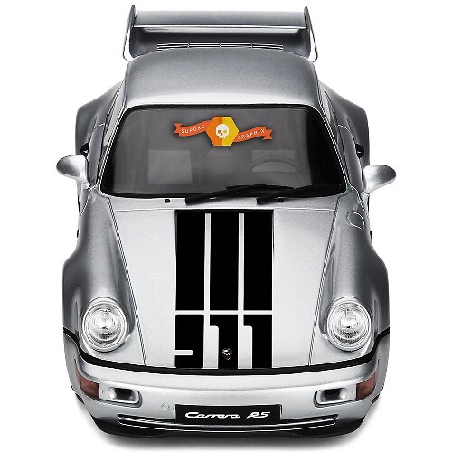 Calcomanía de vinilo con franjas para capó estilo 911 para Porsche 911