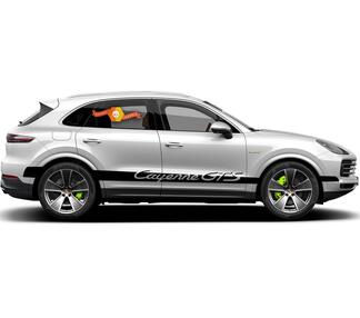 Calcomanía con franjas laterales Porsche Cayenne GTS 2003–presente
