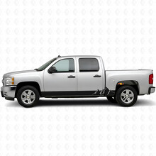 Cintas de vinilo para puerta y panel lateral Alpine Ridge para Chevrolet Silverado 1500 GMT900 2007-2013_2