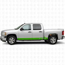 Cintas de vinilo para puerta y panel lateral Alpine Ridge para Chevrolet Silverado 1500 GMT900 2007-2013_6