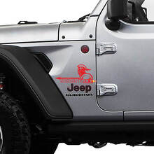 Juego de Vinilos Adhesivos Personalizados para Guardabarros Gladiator para Jeep Wrangler Gladiator_3