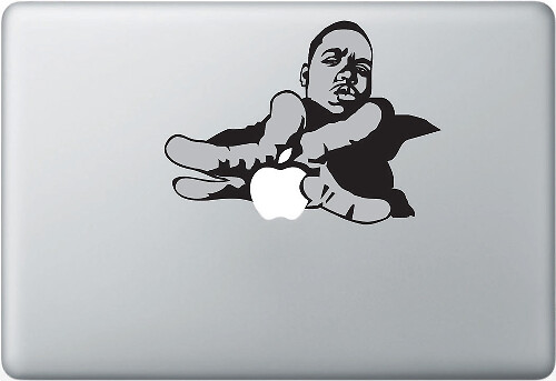Calcomanía para computadora portátil MacBook estilo Hip Hop de Bro Man
