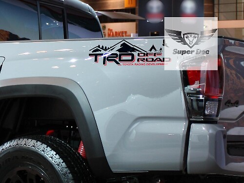 Kit de calcomanías de vinilo TRD Off Road Mountain Side para Toyota Tacoma Tundra 4Runner