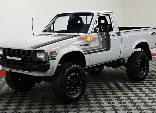 Kit de vinilo de franjas triples laterales vintage para Toyota Hilux
