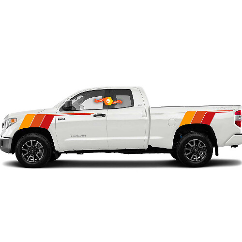 Kit de Toyota Tundra TRD Racing Ivan Stewart kit de rayas retro vintage Sport 4x4 Off Road PRO pegatina calcomanía
