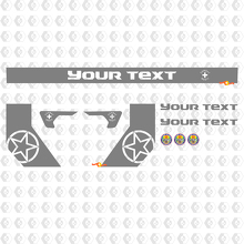 Jeep Gladiator Combat Medic Kit Estilo personalizado Vinilo Gráficos Calcomanías Pegatinas
 2