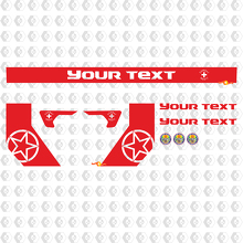 Jeep Gladiator Combat Medic Kit Estilo personalizado Vinilo Gráficos Calcomanías Pegatinas
 3