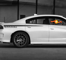 Dodge Charger Straight R/T Hemi SRT Calcomanía Calcomanía Kit completo de gráficos para modelos 2015-2020
 2