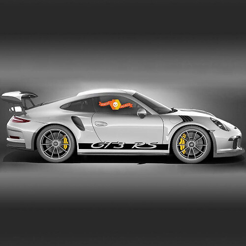 Adhesivo Vinilo de Rayas Rectas Laterales GT3 RS para Porsche 911