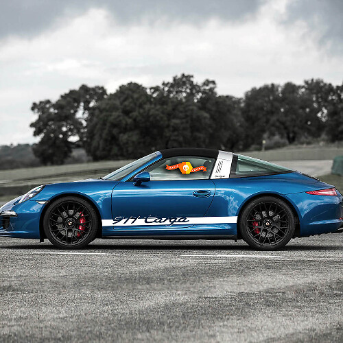 Calcomanía del kit de rayas laterales Porsche 911 Targa Pegatina
