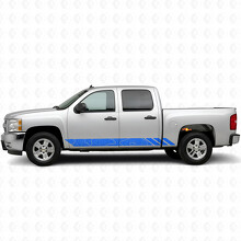 Vinilos de Contorno Topográfico para Puertas y Paneles Laterales para Chevrolet Silverado 1500 GMT900 2007-2013_5