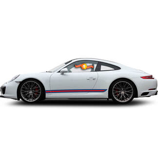 Calcomanía del kit de rayas laterales Porsche 911 Martin Pegatina
