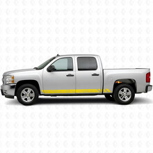 Tiras de Vinilo Topográficas para Puertas y Paneles Laterales para Chevrolet Silverado 1500 GMT900 2007-2013_3