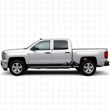 Vinilos para Puertas y Paneles Laterales Mountain Range para Chevrolet Silverado 1500 K2XX 2014-2019_2
