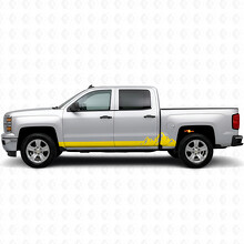 Vinilos para Puertas y Paneles Laterales Mountain Range para Chevrolet Silverado 1500 K2XX 2014-2019_3