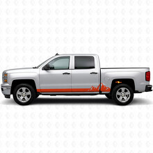 Vinilos para Puertas y Paneles Laterales Mountain Range para Chevrolet Silverado 1500 K2XX 2014-2019_4