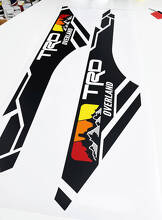 TRD Overland edition Mountain Vintage Colors BedSide Side Vinilo Pegatinas Calcomanía para Toyota Tacoma Tundra todos los años
 3