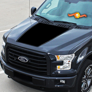 Calcomanías de vinilo para Ford F-150 Center Hood Trim Graphics, pegatinas para camiones 2015 - 2020
