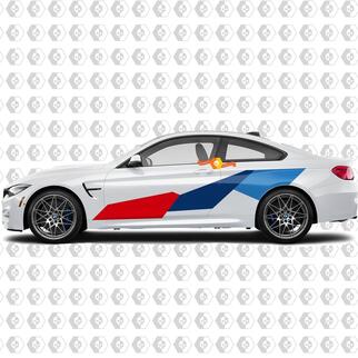 BMW M Power M Performance Huge Side Nuevas pegatinas de vinilo para M4 M2 M5
