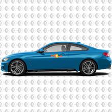 BMW M Power M Performance Born In M Town M Motorsport Side Rocker Panel calcomanías de vinilo pegatinas F32 F36 F30 F82
 2