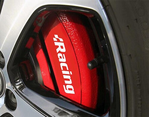 8 x AUDI VW Volkswagen VAG Racing pinza de freno calcomanías pegatinas A1 A2 A3 A4 A5 A
