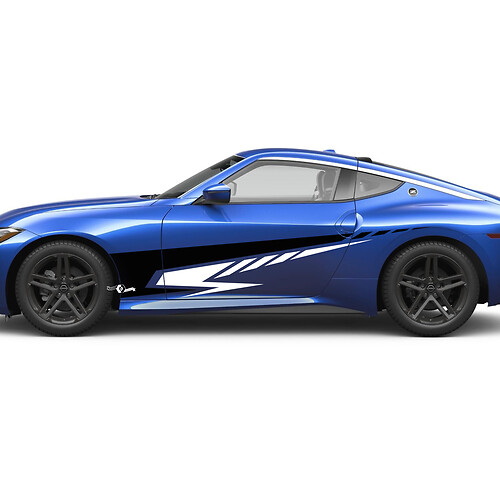 Calcomanía de pegatinas gráficas laterales para Nissan Z 2Colors
