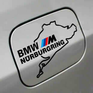 Adhesivo Vinilo de Tapa de Combustible Estilo M Nurburgring para BMW Serie 3