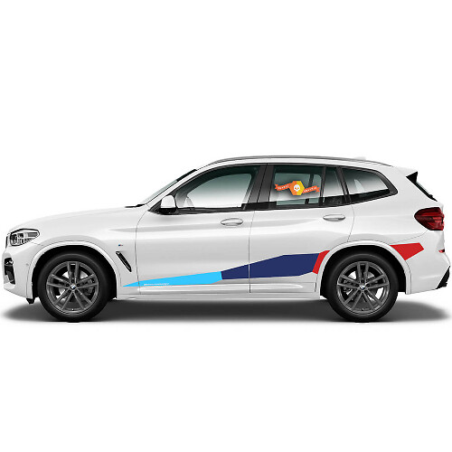 BMW M Power M Performance Huge Side Nuevas pegatinas de vinilo para BMW G05 G06 X5 X6 series X5M X6M F95 F96
