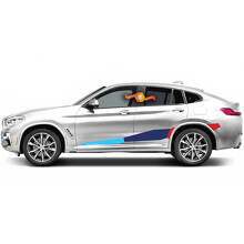 BMW M Power M Performance Huge Side Nuevas pegatinas de vinilo para BMW G05 G06 X5 X6 series X5M X6M F95 F96
 2