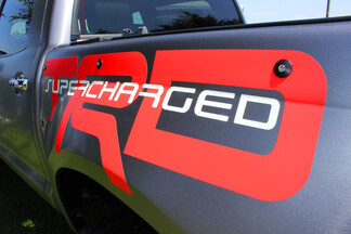 TRD toyota tacoma trd supercharger camioneta pegatinas de vinilo laterales para Tacoma 2013 - 2020 o Tundra 2013 - 2020
