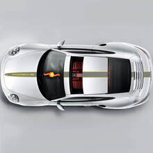 Porsche Racing Stripes Dos colores Racing Edition Stripes o cualquier Porsche #6
 3