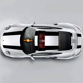 Franjas laterales Porsche Racing para Carrera o cualquier kit completo Porsche
