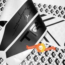 Calcomanías de vinilo laterales TRD Racing Development negro mate y negro brillante para Tacoma 2013 - 2020 o Tundra 2013 - 2020
 2