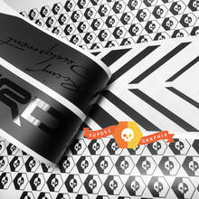 Calcomanías de vinilo laterales TRD Racing Development negro mate y negro brillante para Tacoma 2013 - 2020 o Tundra 2013 - 2020
 3