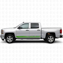Tiras de Vinilo Personalizadas para Marcos de Puerta y Paneles Laterales para Chevrolet Silverado 1500 K2XX 2014-2019_6