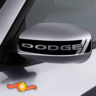 Calcomanía para espejo de Dodge Charger Los gráficos de Dodge se adaptan a los modelos 2011-2016
