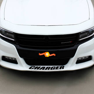 Los gráficos de la calcomanía del alerón delantero Dodge Charger se adaptan a todos los modelos
