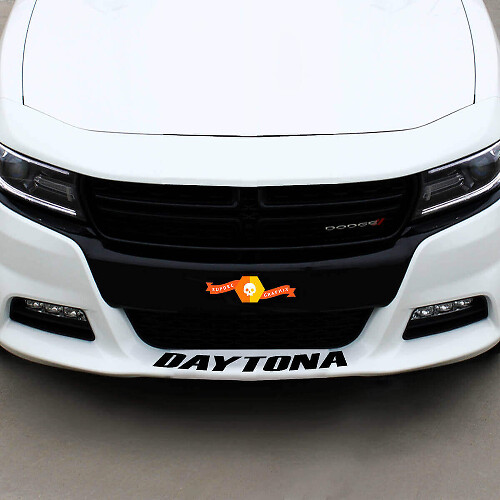 Calcomanía Retro para Spoiler Frontal para Dodge Charger Daytona 2015-2016