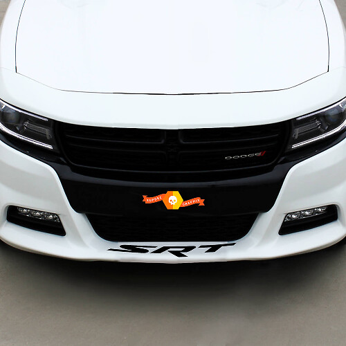 Pegatina gráfica 2 de alerón delantero para Dodge Charger
