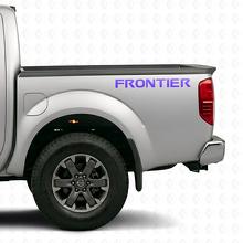 Adhesivo Vinilo Lateral de Letras Frontier para Nissan Frontier_2