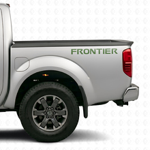 Adhesivo Vinilo Lateral de Letras Frontier para Nissan Frontier_3