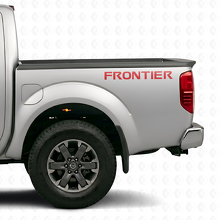 Adhesivo Vinilo Lateral de Letras Frontier para Nissan Frontier_4