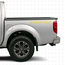 Adhesivo Vinilo Lateral de Letras Frontier para Nissan Frontier_5